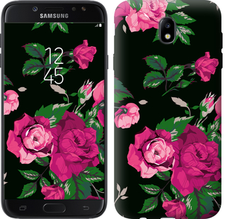 

Чохол Троянди на чорному тлі на Samsung Galaxy J7 J730 (2017) 546851