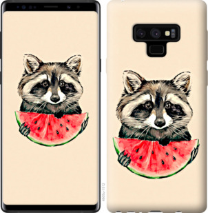 Чехол Енотик с арбузом для Samsung Galaxy Note 9 N960F