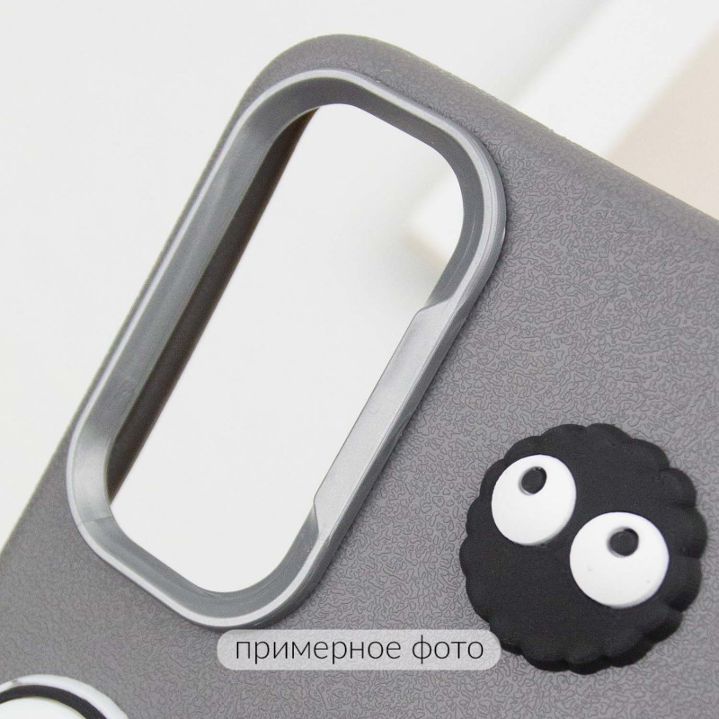 Замовити Чохол TPU Leather Toys на Xiaomi Redmi 12 (Monster / Grey) на vchehle.ua