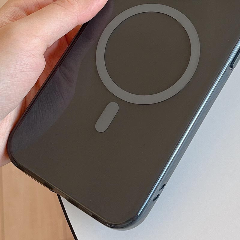 Фото TPU чохол Molan Cano Magnetic Jelly на Apple iPhone 12 Pro / 12 (6.1") (Black) на vchehle.ua
