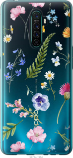 

Чехол Цветочный фон v2 для Oppo Reno Ace 1440466