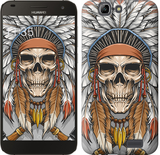 

Чохол Череп індіанця на Huawei Ascend G7 641276