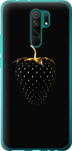 Чехол Черная клубника для Xiaomi Redmi 9