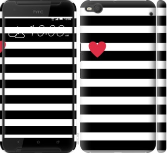 

Чохол Чорно-білі смуги на HTC One X9 751774