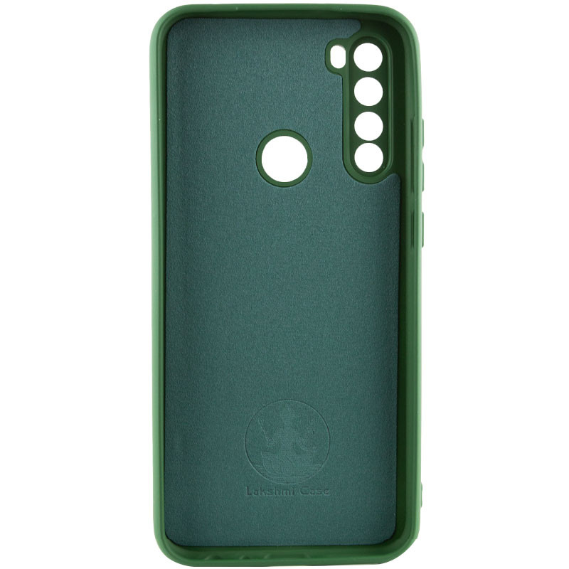 Фото Чохол Silicone Cover Lakshmi Full Camera (A) на Xiaomi Redmi Note 8T (Зелений / Dark green) на vchehle.ua