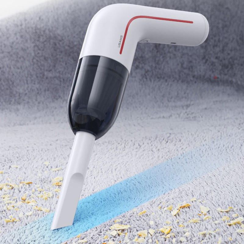 Портативный пылесос Usams US-ZB253 Mini LEJ Series (White) в магазине vchehle.ua