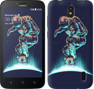 

Чехол Космонавт на скейтборде для Huawei Ascend Y625 591531