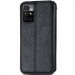 Шкіряний чохол-книжка GETMAN Cubic (PU) на Xiaomi Redmi 10 (Чорний) в магазині vchehle.ua
