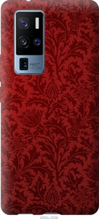 

Чехол Чехол цвета бордо для Vivo X50 Pro Plus 1084907