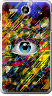 

Чехол Абстрактный глаз для Lenovo A529 1443290