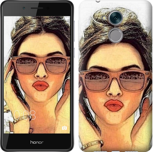 

Чохол Дiвчина_арт на Huawei Honor 6C Pro 620874