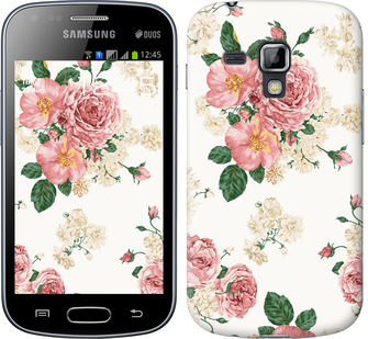 

Чохол квіткові шпалери v1 на Samsung Galaxy S Duos s7562 642087