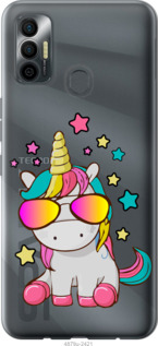 

Чохол Єдиноріг в окулярах на Tecno Spark 7 KF6n 1182600