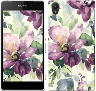 

Чехол Цветы акварелью для Sony Xperia Z2 D6502/D6503 296639