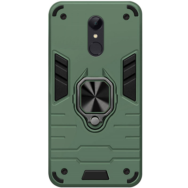 

Ударостійкий чохол Transformer Ring for Magnet на Xiaomi Redmi 5 Plus/Redmi Note 5(SC) (Зелений / Green) 1146925