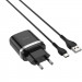Фото СЗУ Hoco C12Q Smart QC3.0 3A (1USB-A) + кабель USB to Type-C (Черный) в магазине vchehle.ua