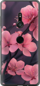Чохол Пурпурна сакура на Sony Xperia XZ3 H9436