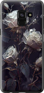 Чехол Розы 2 для Samsung Galaxy A8 2018 A530F