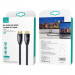 Фото Уценка Дата кабель USAMS US-SJ497 U67 HDMI 8K Ultra HD to HDMI 2.1 (2m) (Дефект упаковки / Черный) в магазине vchehle.ua