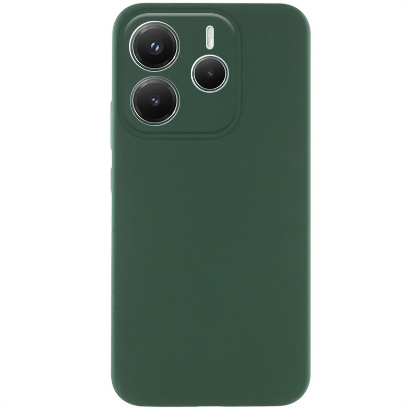 Чохол Silicone Cover Lakshmi (AAA) на Xiaomi Redmi Note 14 5G (Зелений / Cyprus Green)