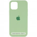 Чехол Silicone Case Full Protective (AA) для Apple iPhone 16 Pro Max (6.9") (Мятный / Mint)