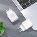 Купить СЗУ Hoco N22 Jetta PD25W (1USB-C) (Белый) на vchehle.ua