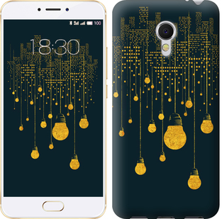 

Чохол Ілюстрація нічного міста на Meizu MX6 592375