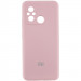 Чохол Silicone Cover Lakshmi Full Camera (AA) with logo на Xiaomi Redmi 12C / Poco C55 (Рожевий / Pink Sand)