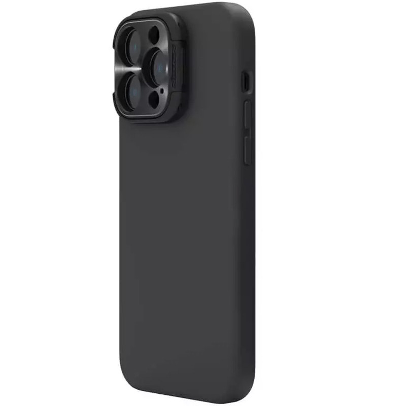 Купить Чехол Silicone Nillkin LensWing Magnetic для Apple iPhone 14 Pro (6.1") (Черный / Black) на vchehle.ua