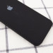 Фото Чехол Silicone Case Square Full Camera Protective (AA) для Apple iPhone 7 / 8 / SE (2020) (4.7") (Черный / Black) на vchehle.ua