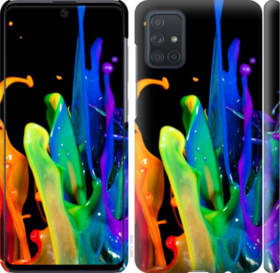 

Чохол бризки фарби на Samsung Galaxy A71 2020 A715F 879238