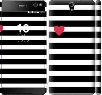 

Чохол Чорно-білі смуги на Sony Xperia C5 Ultra Dual E5533 751913