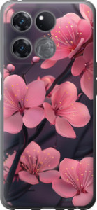 Чехол Пурпурная сакура для OnePlus Ace Racing