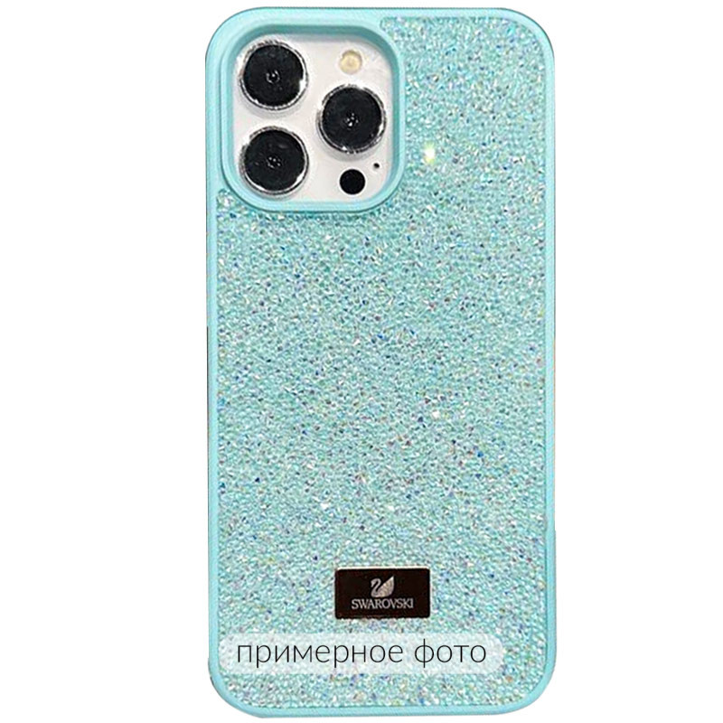 TPU чохол Bling World Rock Diamond на Apple iPhone 16 (6.1") (Блакитний)