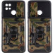 Ударостійкий чохол Camshield Serge Ring Camo на Xiaomi Redmi 9C / 10A (Коричневий / Army Brown)