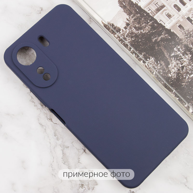 Фото Чохол Silicone Cover Lakshmi Full Camera (AA) на Xiaomi Redmi 13C / Poco C65 (Синій / Midnight Blue) на vchehle.ua