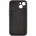 Фото Чехол Silicone Case Full Camera Protective (AA) NO LOGO для Apple iPhone 15 (6.1") (Черный / Black) на vchehle.ua