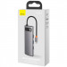 Купить Переходник HUB Baseus Metal Gleam Series 4-in-1 4xUSB3.0 (WKWG070013) (Gray) на vchehle.ua