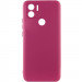 Чехол Silicone Cover Lakshmi Full Camera (A) для Xiaomi Redmi A1+ / Poco C50 / A2+ (Бордовый / Marsala)