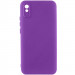 Чохол TPU GETMAN Liquid Silk Full Camera на Xiaomi Redmi 9A (Фіолетовий / Purple)