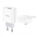 Фото МЗП HOCO C81A (1USB/2.1A) + MicroUSB (Білий) на vchehle.ua