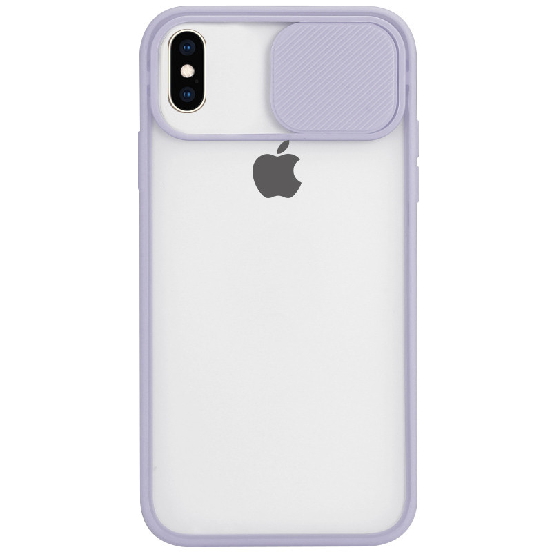 

Чехол Camshield mate TPU со шторкой для iPhone XS (5.8") (Сиреневый) 904799