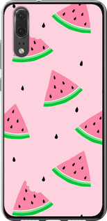 Чехол Розовый арбуз для Huawei P20