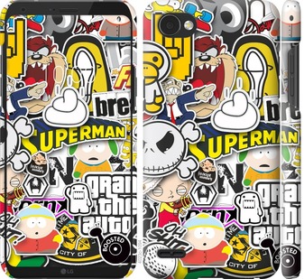 

Чохол Popular logos для LG Q6 667539