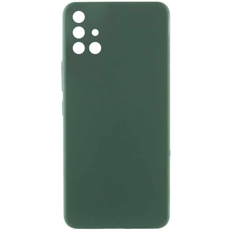 Чохол Silicone Cover Lakshmi Full Camera (AAA) на Samsung Galaxy A51 (Зелений / Cyprus Green)