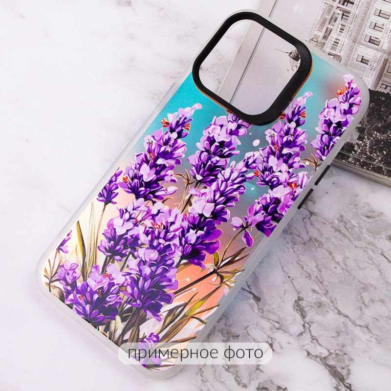 Купить TPU+PC чехол TakiTaki Magic glow для Samsung Galaxy S21 FE (Lavender / Pink / Purple) на vchehle.ua