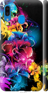 

Чехол Абстрактные цветы для Samsung Galaxy A20 A205F 982644