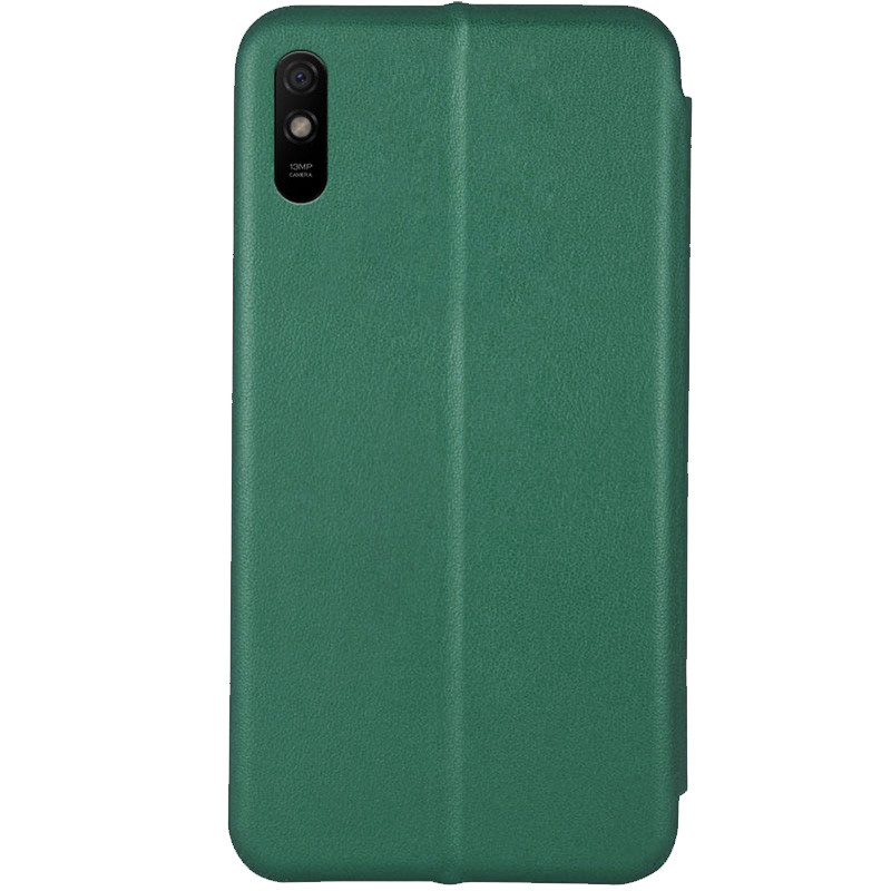 Фото Кожаный чехол-книжка Classy для Xiaomi Redmi 9A (Зеленый) на vchehle.ua
