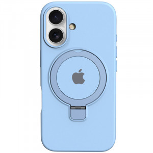Чохол Silicone Case Full Protective with Ring на Apple iPhone 16 (6.1")