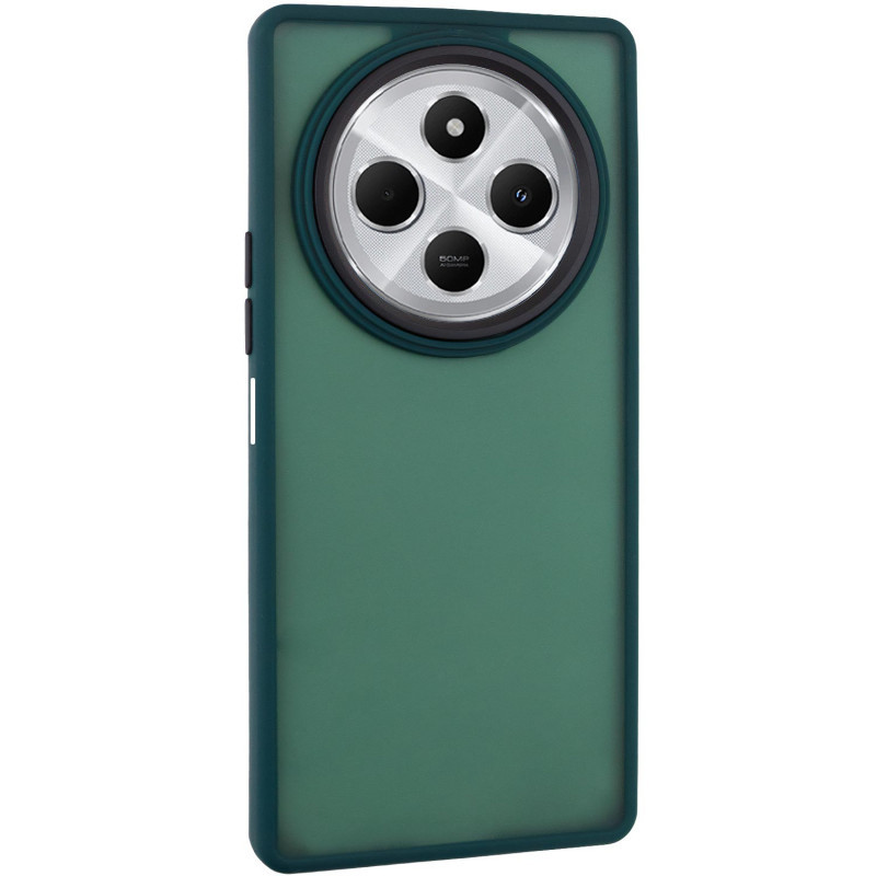 Чехол TPU+PC Lyon Frosted для Xiaomi Redmi 14C / Poco C75 (Green)